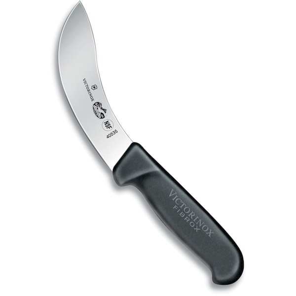 Swiss Army Brands Victorinox 40535 Kitchen Fibrox Pro Black Skinning, 5In Beef Skinning Blade VIC-5.7803.12 - main